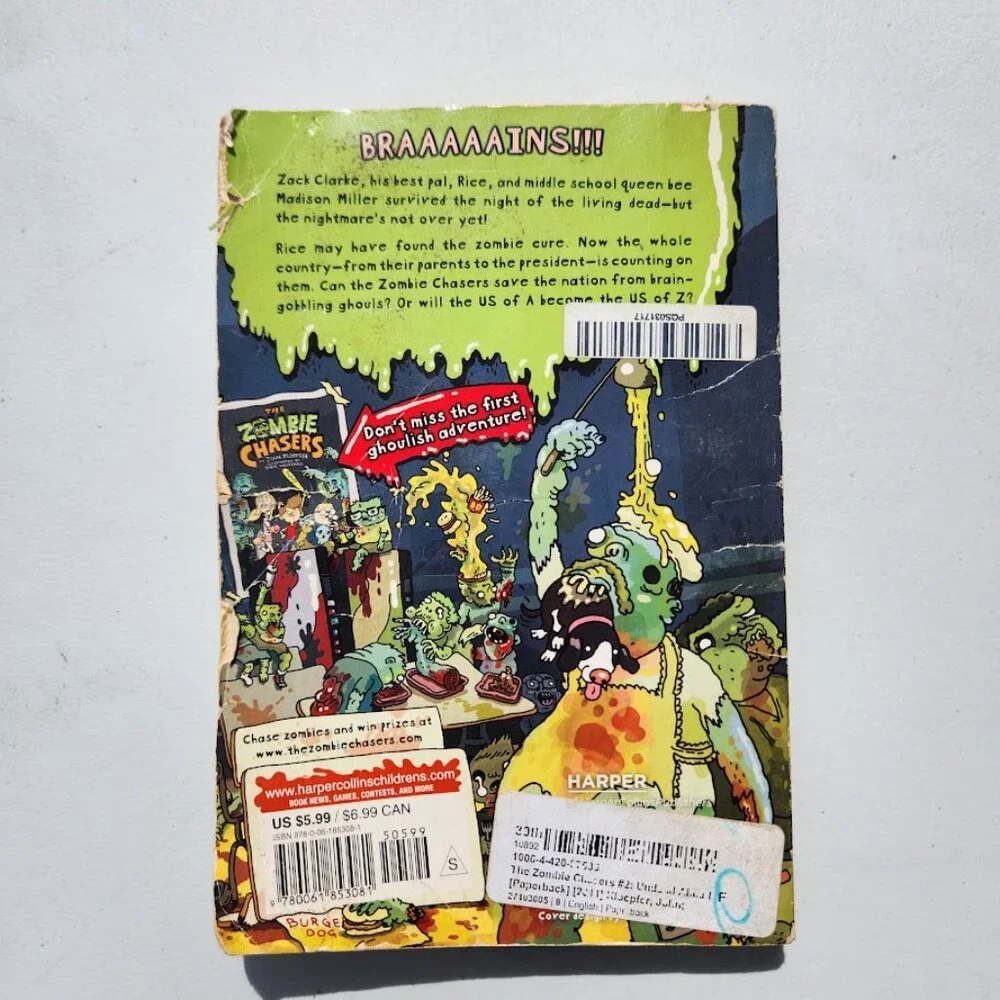Children's Books Book Bundle Lot Set 4 Scooby Doo Chapter Books Book Zombie Chas